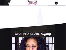 Tablet Screenshot of letsgonatural.com